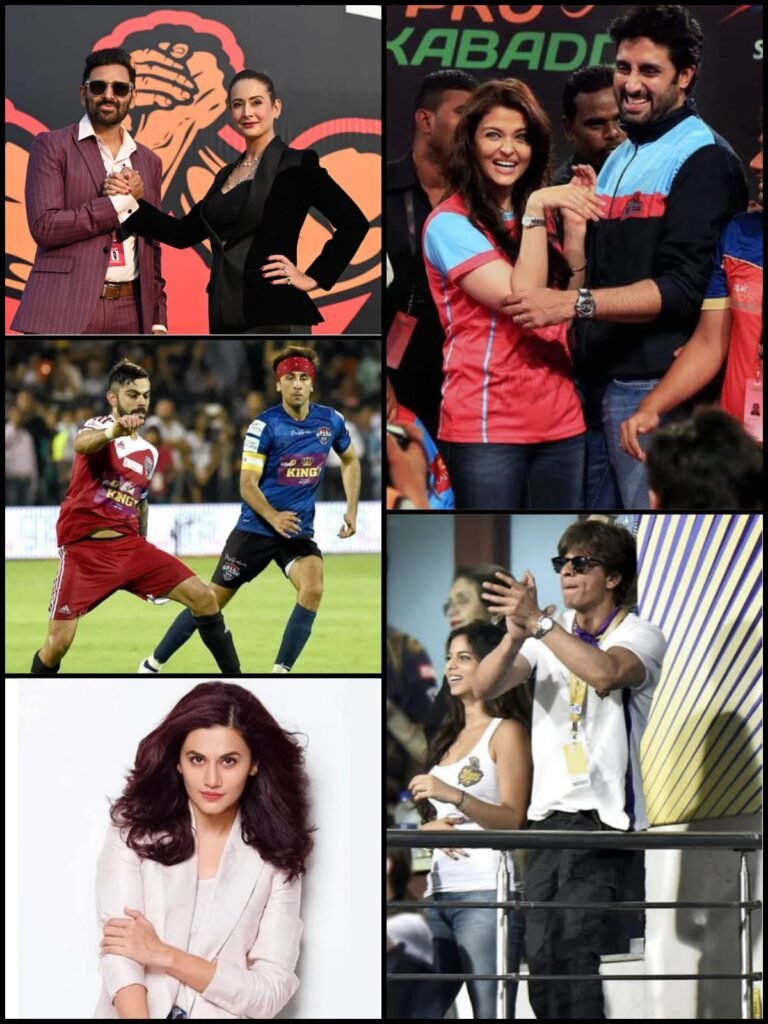 5 bollywood celebrities who own sports teams while keeping sportsmanship spirit alive