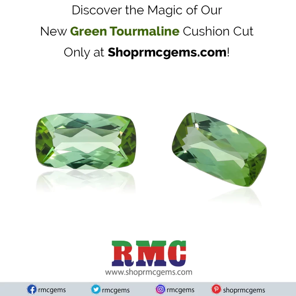 Green Tourmaline, Tourmaline, Shoprmcgems,