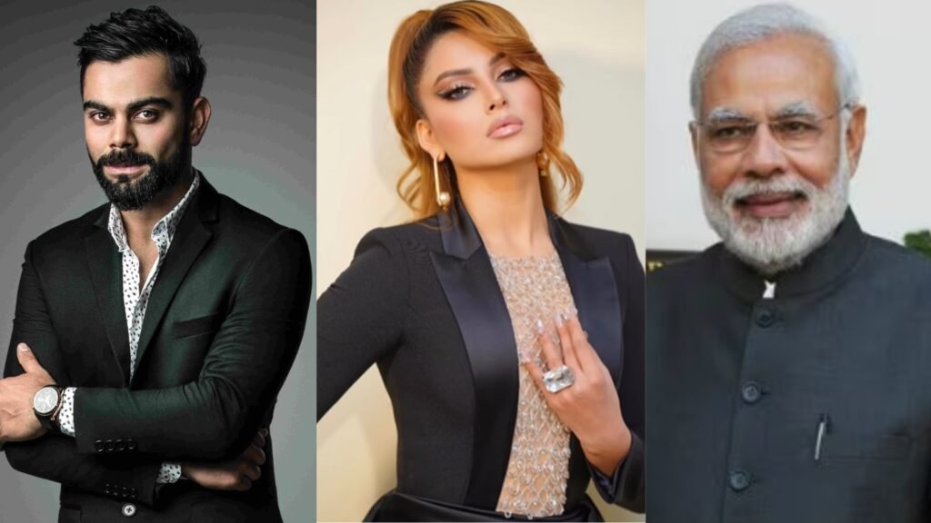 Urvashi Rautela Joins Virat Kohli and Narendra Modi as India’s Most Followed on Instagram