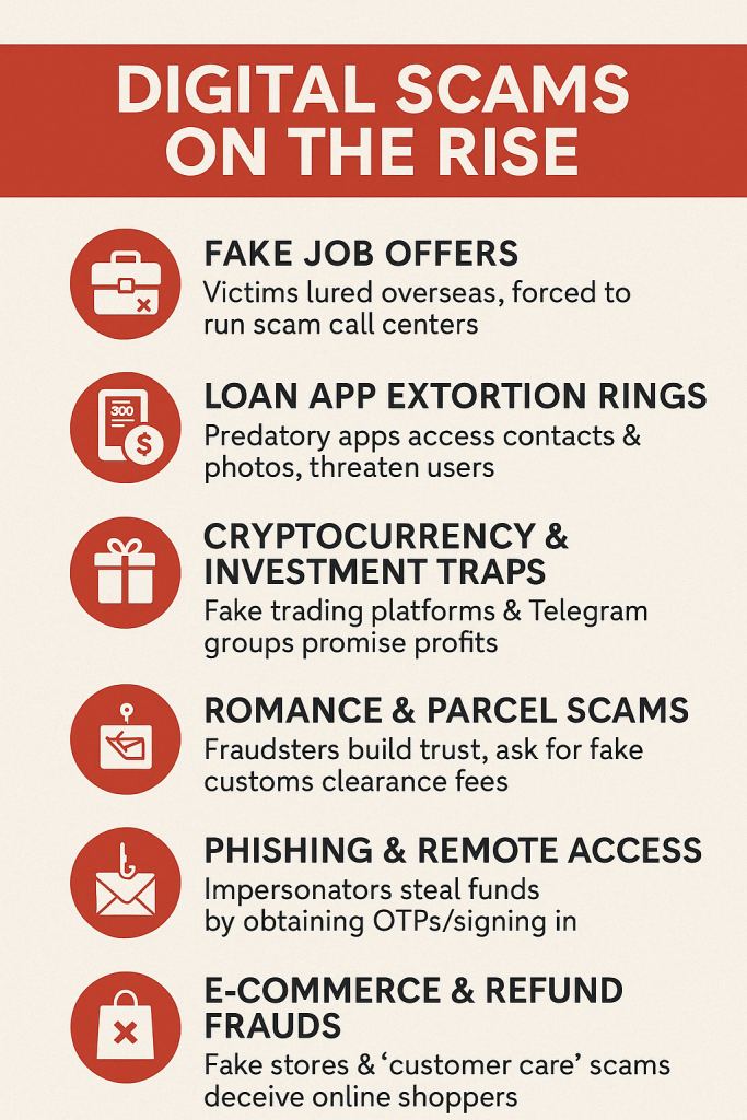 Digital Scams on the Rise: How Online Criminals Are Trapping Victims Worldwide